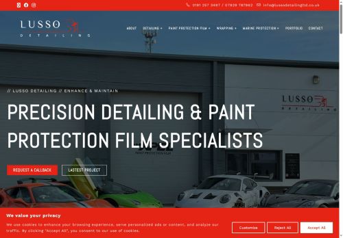 lussodetailingltd.co.uk capture - 2025-06-22 15:21:22