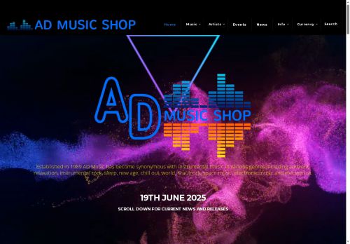 admusicshop.com capture - 2025-06-22 17:01:44