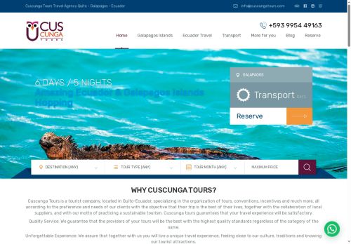 cuscungatours.com capture - 2025-06-22 17:18:31