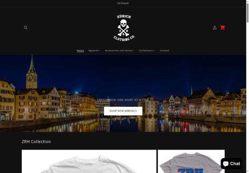 zrhclothingco.com capture - 2025-06-22 17:19:13