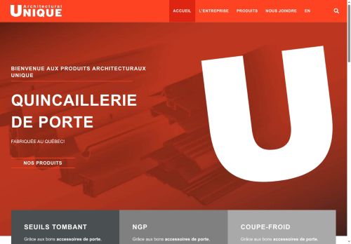 uniqueproduitarchitectural.com capture - 2025-06-22 17:30:50