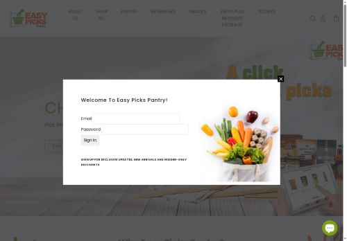 easypickspantry.com capture - 2025-06-22 18:13:02