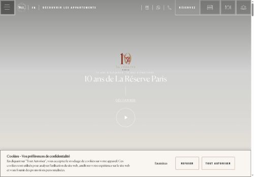 La R&eacute;serve Paris capture - 2025-06-25 18:39:31