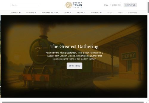 LuxuryTrainTickets.com capture - 2025-06-25 18:49:43