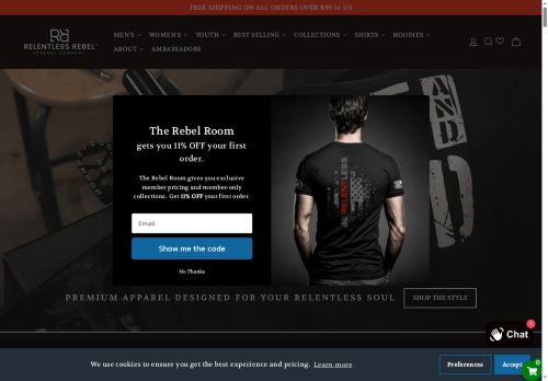 Relentless Rebel Apparel capture - 2025-06-25 18:54:42