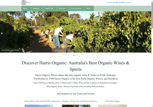 Harris Organic Wines capture - 2025-06-25 19:07:19