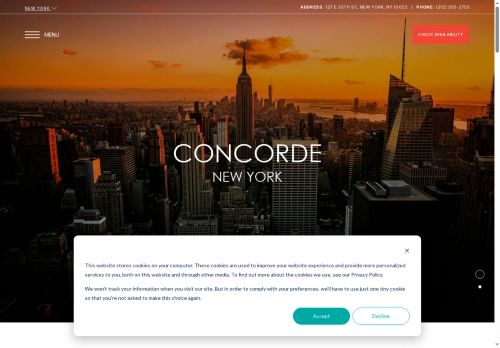 Concorde Hotel New York capture - 2025-06-25 19:13:17