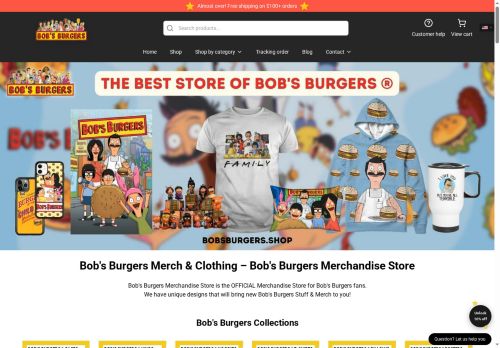 Bob's Burgers Merchandise Shop capture - 2025-06-25 20:31:19