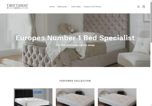 driftawaybeds.co.uk capture - 2025-06-25 21:16:49