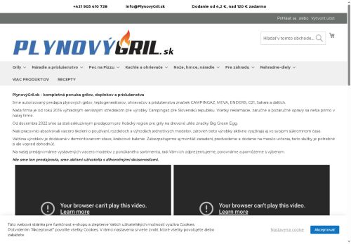 plynovygril.sk capture - 2025-06-25 21:50:10