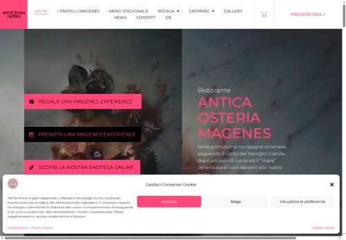osteriamagenes.com capture - 2025-06-25 22:55:58