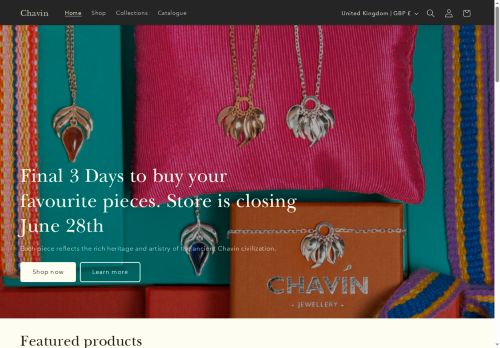 chavinjewellery.com capture - 2025-06-25 23:43:36