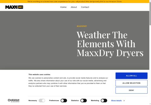 maxxdry.com capture - 2025-06-26 00:47:38