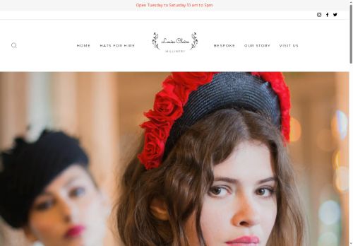 louiseclairemillinery.co.uk capture - 2025-06-26 01:01:15