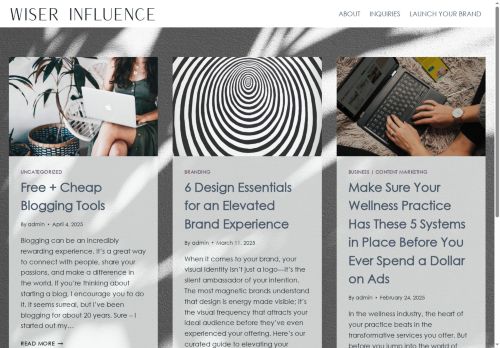 wiserinfluence.com capture - 2025-06-26 01:05:19