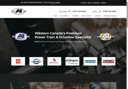 a1driveline.com capture - 2025-06-26 01:30:10