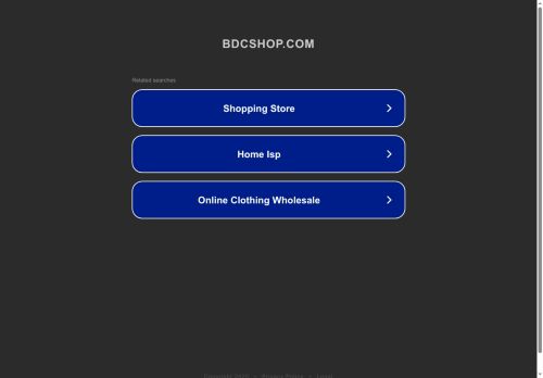 bdcshop.com capture - 2025-06-26 02:47:45