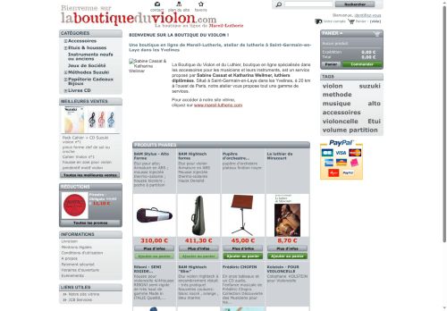 laboutiqueduviolon.com capture - 2025-06-26 05:48:51