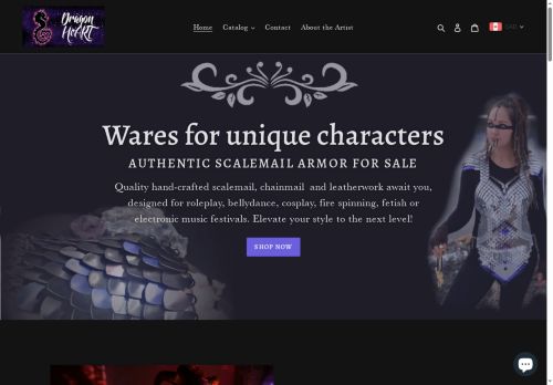 dragonheartart.com capture - 2025-06-26 06:07:38