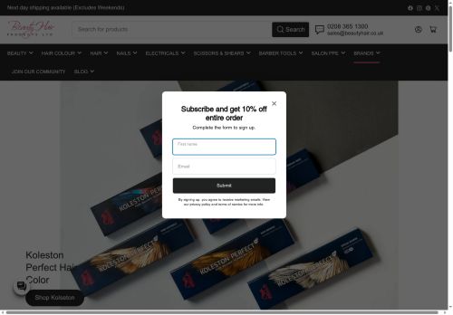 americanpridehair.co.uk capture - 2025-06-26 06:23:01