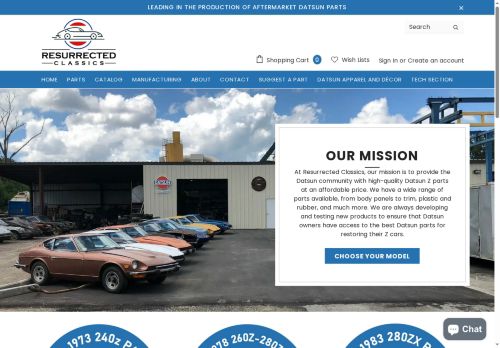 resurrectedclassics.com capture - 2025-06-26 08:44:48