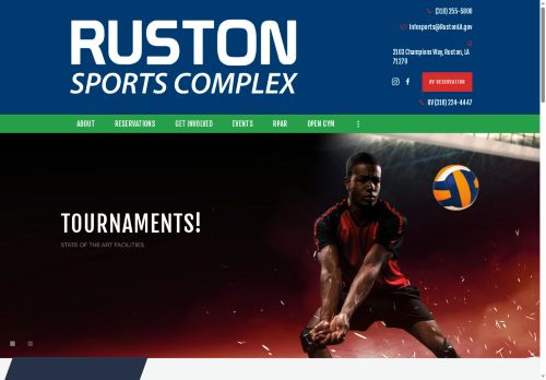 rustonsportscomplex.com capture - 2025-06-26 13:03:02