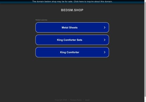 bedsm.shop capture - 2025-06-26 17:09:20