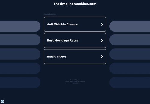 thetimelinemachine.com capture - 2025-06-26 17:10:12