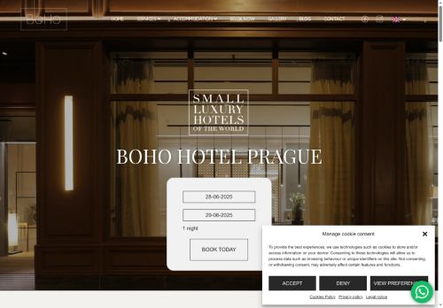 Hotel BoHo Prague capture - 2025-06-28 09:33:20