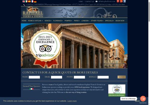 Raphael&nbsp;Tours & Events capture - 2025-06-28 10:03:34