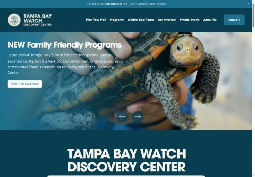 Tampa Bay Watch Discovery Center capture - 2025-06-28 10:03:34