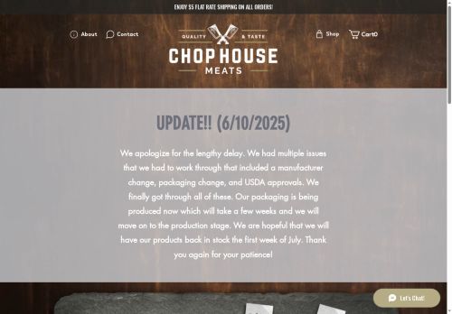 Chop House Meats capture - 2025-06-28 10:03:34