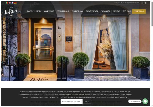 Hotel De' Ricci capture - 2025-06-28 10:06:05