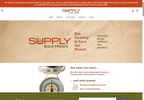 Supply Bulk Foods capture - 2025-06-28 10:08:14