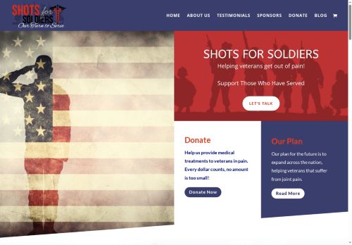 shotsforsoldiers.org capture - 2025-06-28 10:15:54