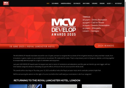 developawards.com capture - 2025-06-28 10:43:57