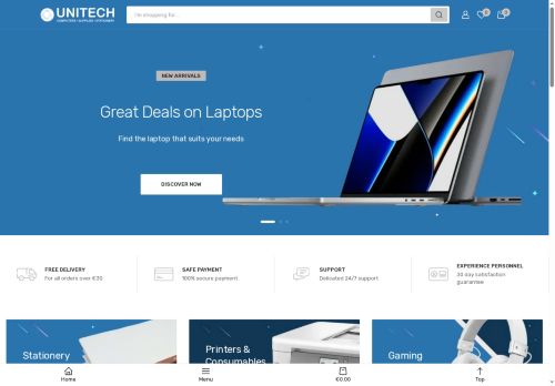 eshopunitech.com capture - 2025-06-28 11:34:34