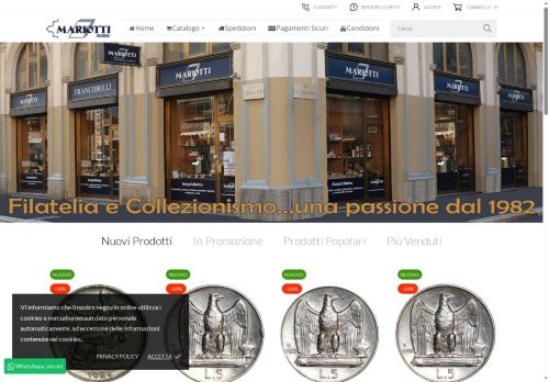 mariottifilatelia.com capture - 2025-06-28 12:01:03