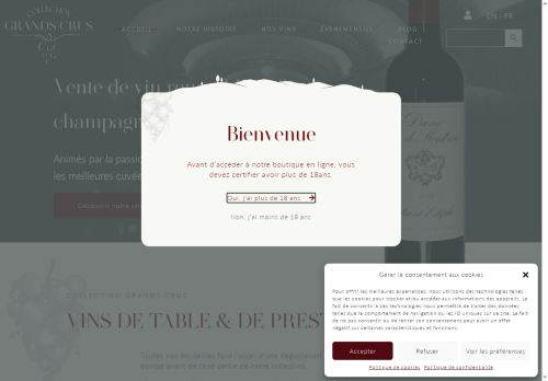 collectiongrandscrus.com capture - 2025-06-28 15:52:03