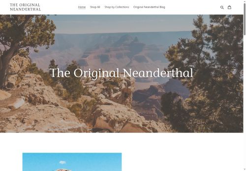 theoriginalneanderthal.com capture - 2025-06-28 16:23:46