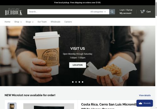 bedrockcoffee.com capture - 2025-06-28 20:05:14