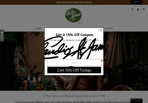 claudiostjamesandcompany.com capture - 2025-06-28 20:45:24