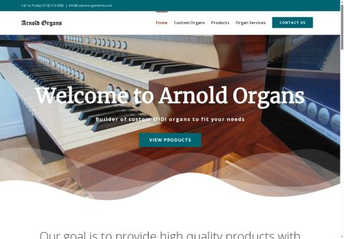 arnoldorgans.com capture - 2025-06-28 21:37:21