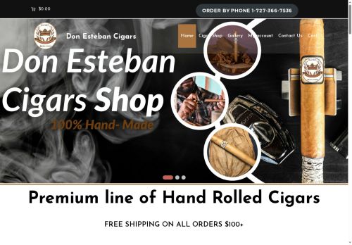 donestebancigars.com capture - 2025-06-28 21:53:28