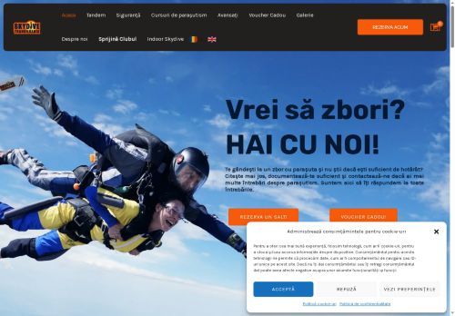 skydivetransilvania.ro capture - 2025-06-28 22:27:29