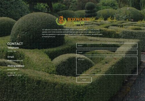 boxwoodshop.com capture - 2025-06-29 03:50:54