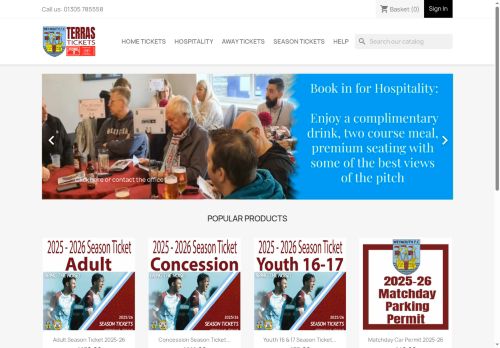 weymouthfootballclub.co.uk capture - 2025-06-29 04:24:11