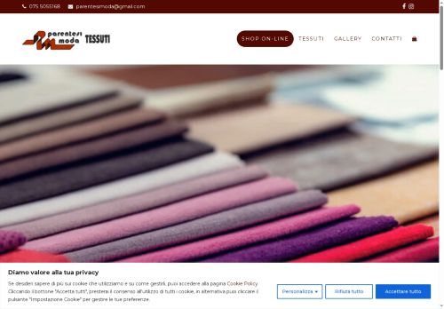 tessutiparentesimoda.com capture - 2025-06-29 04:26:33