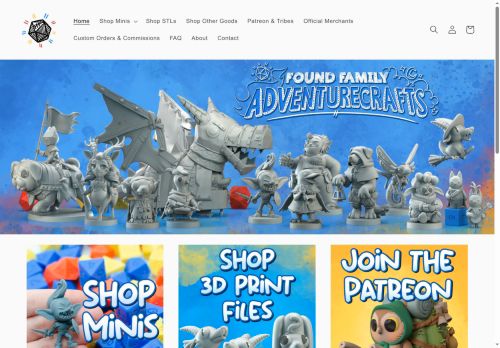 foundfamilyadventurecrafts.com capture - 2025-06-29 06:19:45