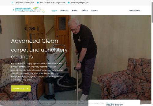 carpetcleanerswhetstone.co.uk capture - 2025-06-29 08:13:12